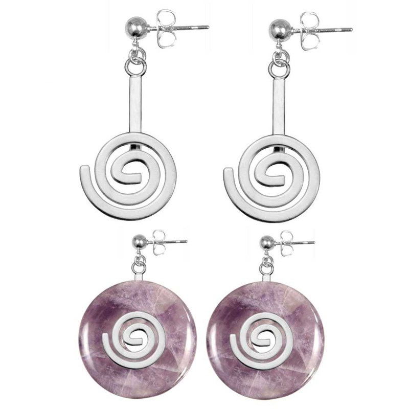 Boucles d'oreilles support
