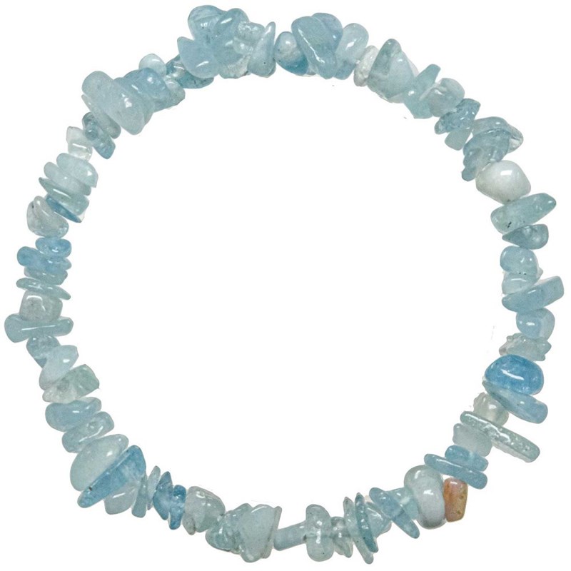 Bracelet aigue-marine