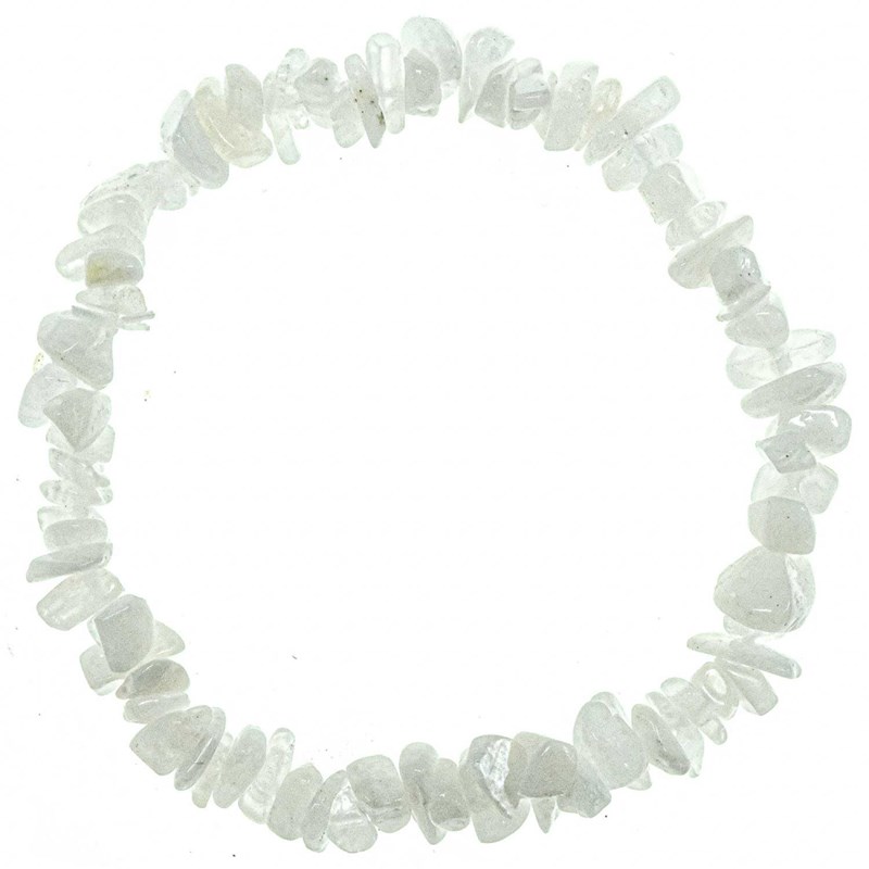 Naturosphère - Bracelet pierre lune blanche