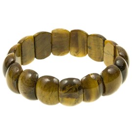 Bracelet minéral en oeil de tigre