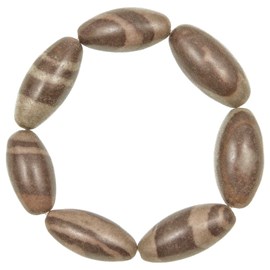Bracelet en galets de shiva lingam