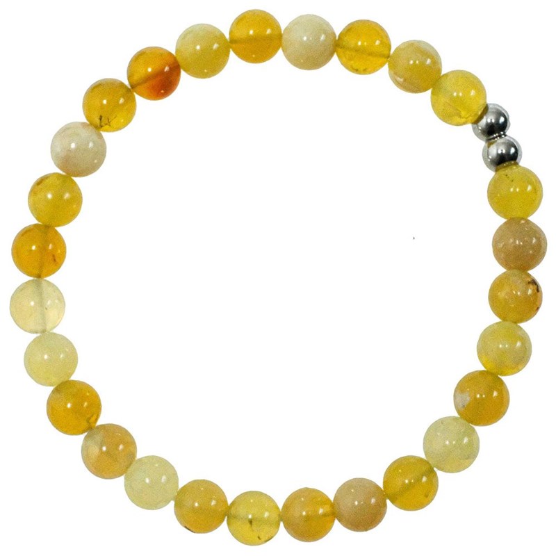 Naturosphère - Bracelet opale jaune