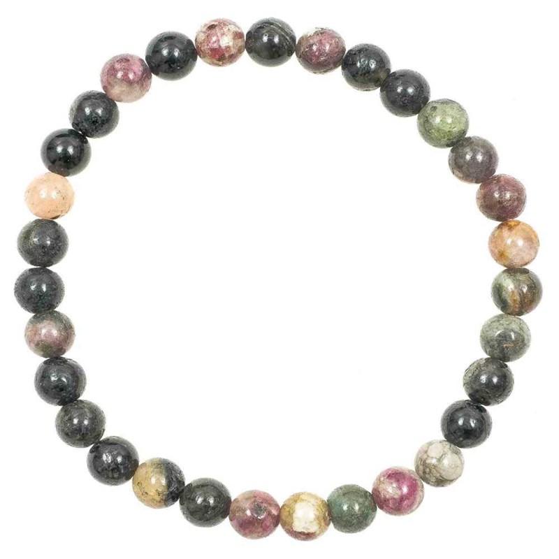 Bracelet tourmaline multicolore