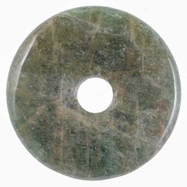 Donut apatite verte 3 cm