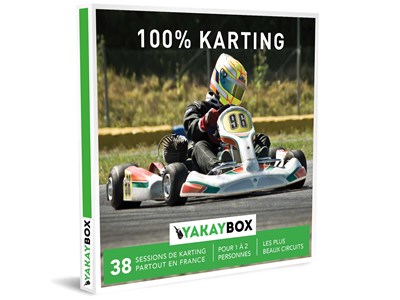 Coffret cadeau 100% karting