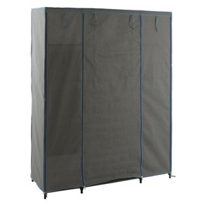 Armoire 1 penderie 11 étagères 3 boites