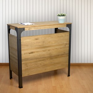 Comptoir avec étagère 140x39x108 cm