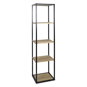 Étagère icub – 40x45x180 cm- metal noir