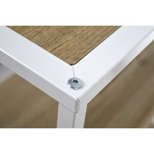 Étagère icub – 40x45x90 cm- metal blanc