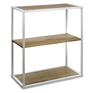 Étagère icub - 40x80x90 cm- metal blanc
