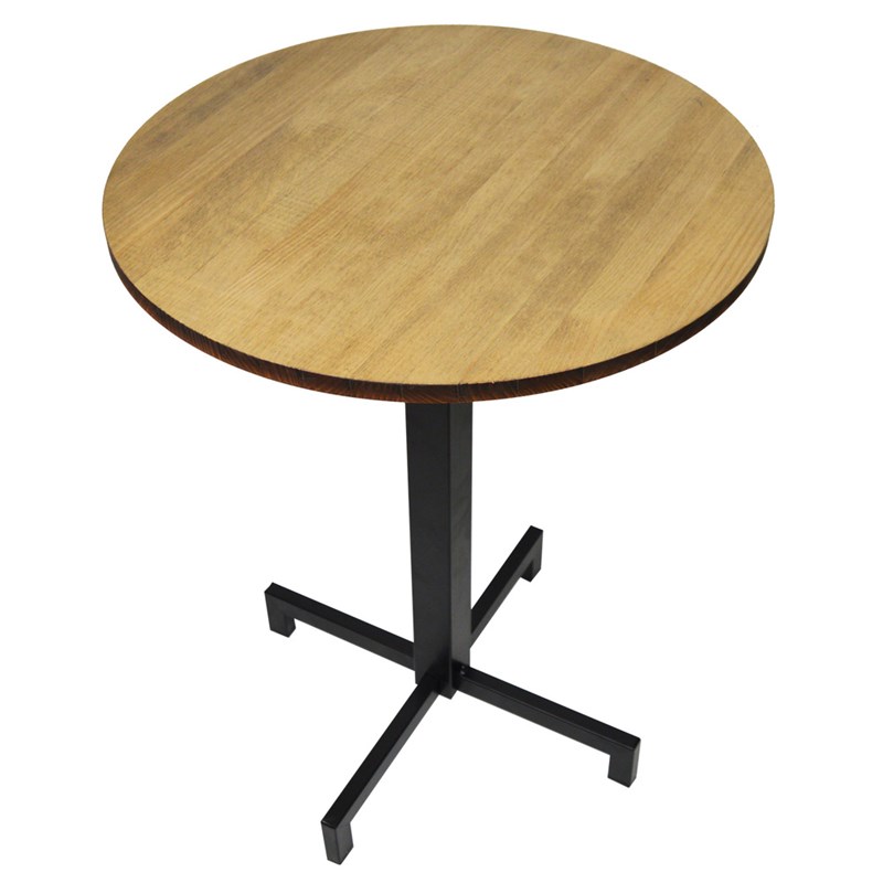 DSMeubles - Table icub pied central 70dia.x75h.cm