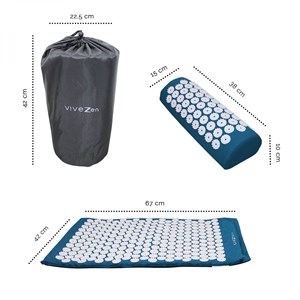 Tapis et coussin d'acupression
