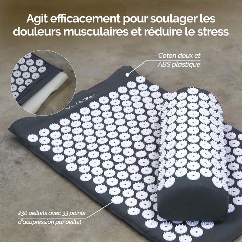 Tapis et coussin d'acupression (Vivezen) - Image 2