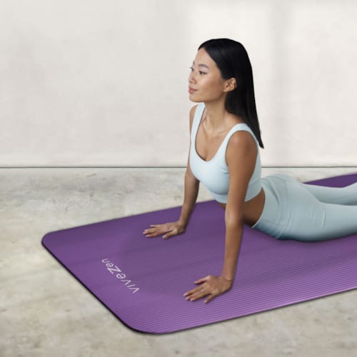 Vivezen - Tapis de yoga 180 x 60 cm
