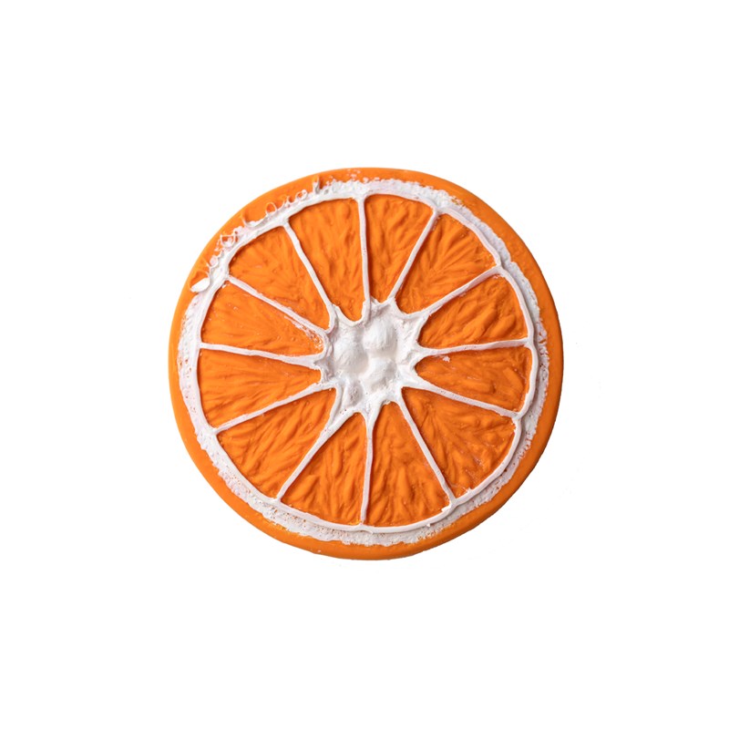 Jouet de dentition clementino l'orange