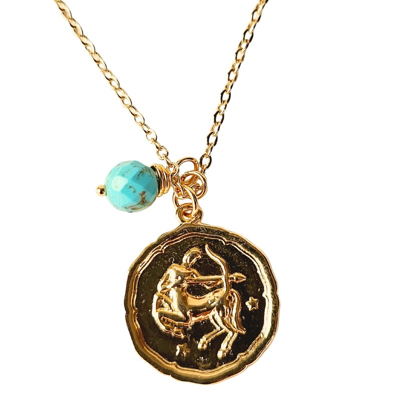Lila in the sky - Collier signe du zodiaque : sagittaire