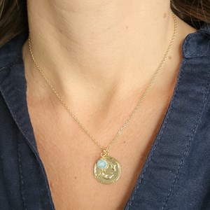 Collier signe du zodiaque : poissons