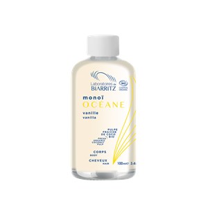 Monoï certifié bio - vanille des îles