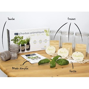 Kit herbes aromatiques bio
