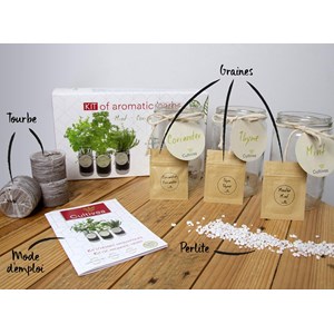 Kit herbes aromatiques bio
