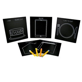 Kit de 5 ardoises d'activité