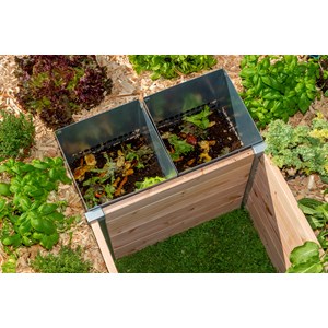 Keyhole garden grand modele 170x175cm