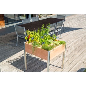 Bac sur pieds design grand modele