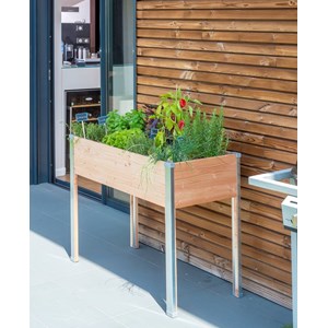 Jardiniere sur pieds design grand modele