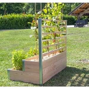 Bac 2 etages + treillis design