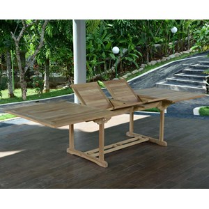 Salon de jardin teck utrilla 8 places