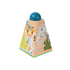 Pyramide à empiler jungle