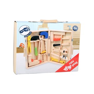 Boîte à outils pour enfants, en bois