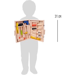 Boîte à outils pour enfants, en bois