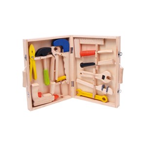 Boîte à outils pour enfants, en bois