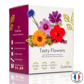Cultivea fleurs comestibles graines bio