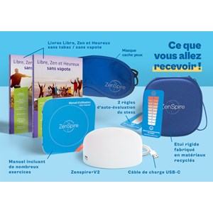 Pack cadeau stop smoking zenspire +