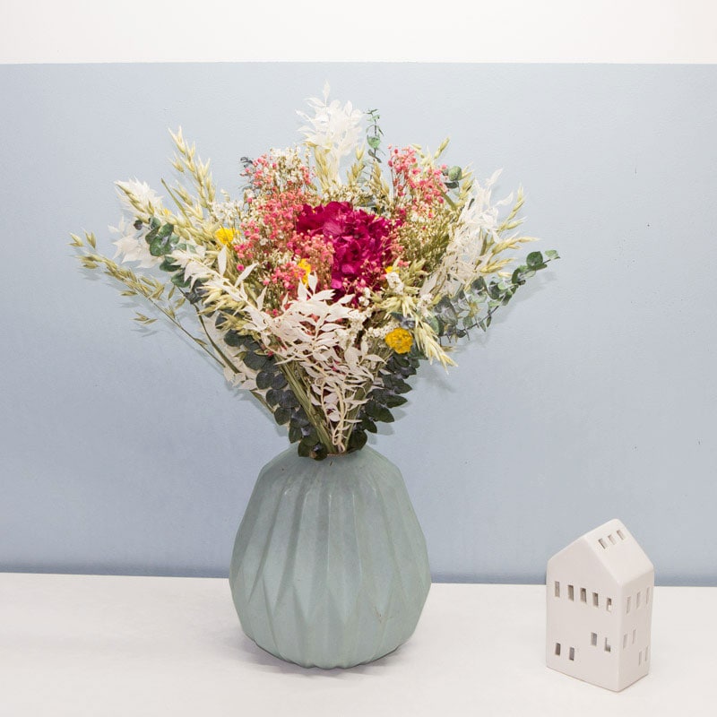 Bouquet de fleurs séchées hortensia | Nature & Découvertes