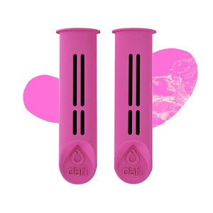 Deux filtres au charbon actif