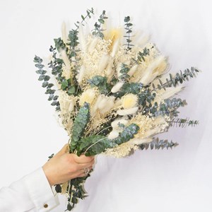 Bouquet de fleurs séchées mariage