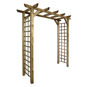 Pergola droite + kit ancrage