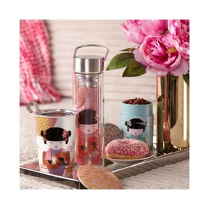 Boite à thé new little geisha pétrol150g