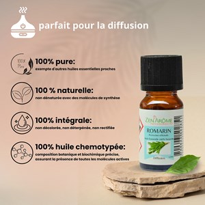Huile essentielle de romarin - 10ml