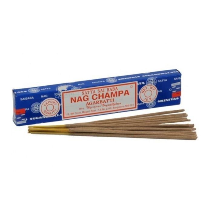 Encens Deepika NagChampa - Pack De 12 Boîtes De 15g, Parfums Naturels (Palo Santo, Patchouli...)