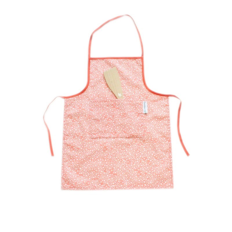 Chouchouette - Tablier enfant corail