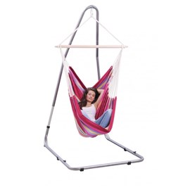 Set luna-brasil grenadine: hamac+support