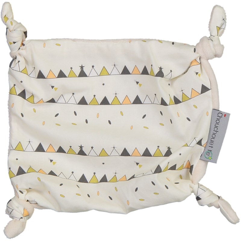 Chouchouette - Doudou plat petits nœuds tipis