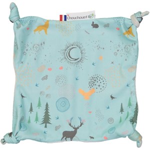 Doudou plat lior bleu