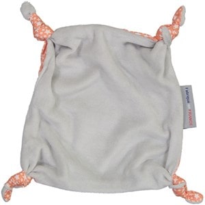 Doudou plat constellation corail