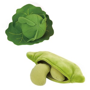 Panier de légumes en feutrine