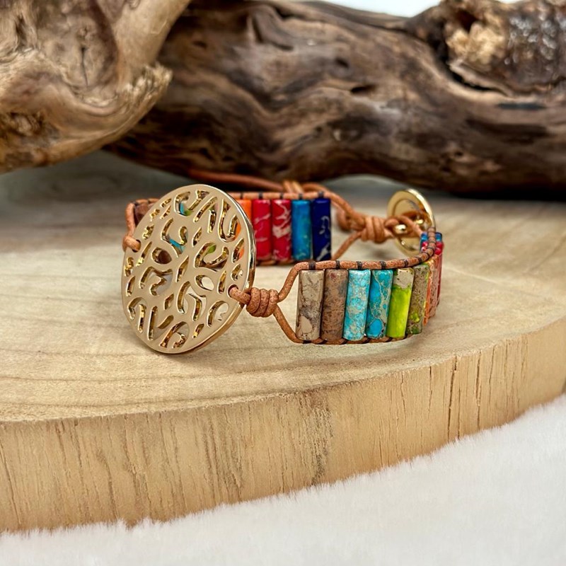 Bracelet 7 chakras de protection (Les énergies positives) - Image 3
